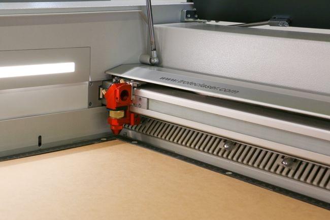 Laser cutting of TroCraft Eco for model making