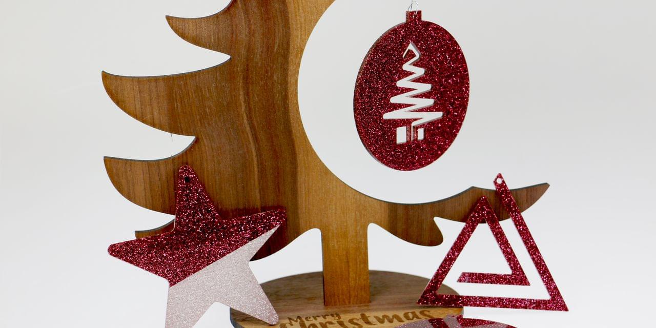 Inspiration for laser cut christmas decoration