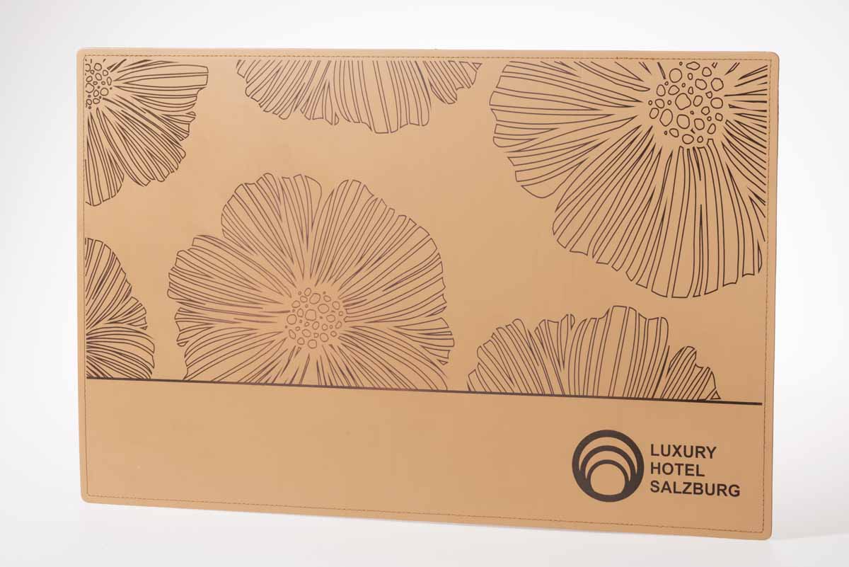 Laser engraving and cutting leather Trotec Laser