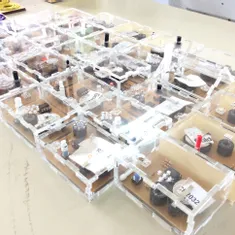 完成作品：ラーメンタイマーのケース