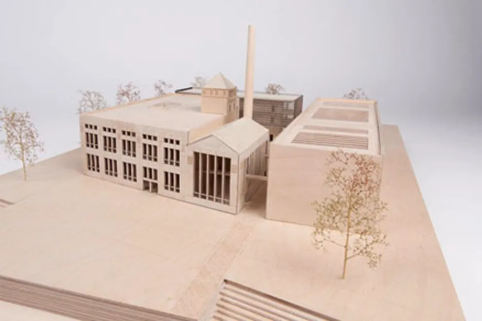 建筑设计木制比例模型