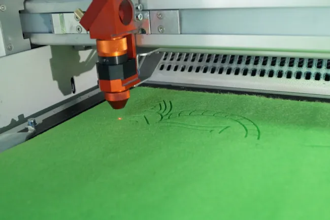 Filzköcher lasergravieren