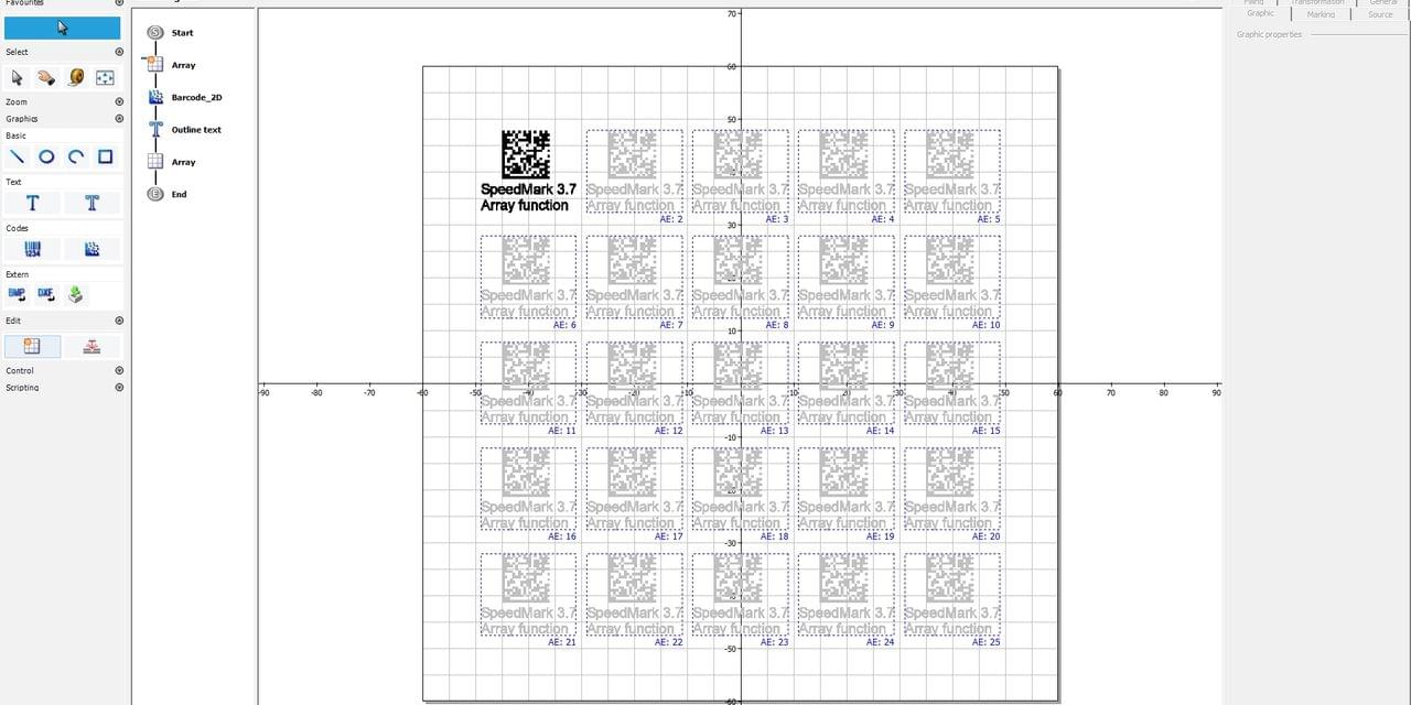 fonction flèche speedmark