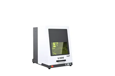 Trotec Rayjet U300 lasermarkeermachine met ingesloten werkstation voor nauwkeurig lasergraveren met fiberlaser