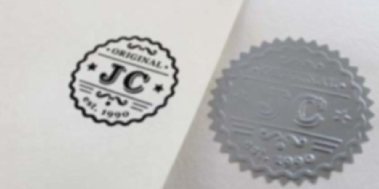 seal press laser engraved