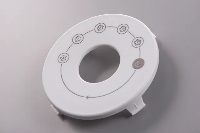 Obeležavanje komponenti – laserski obeležena kontrolna tabla za ventilator