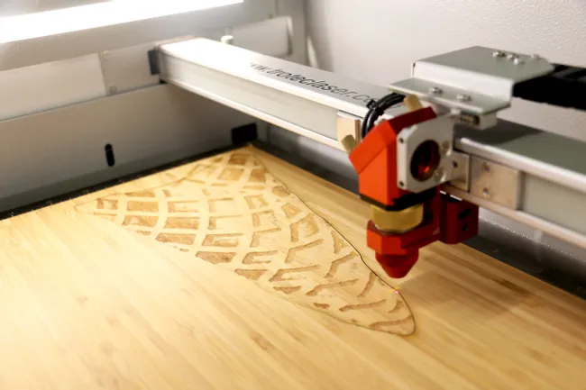 laser engraving wood for sign