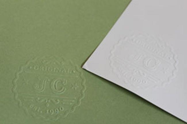 engraved paper seal press