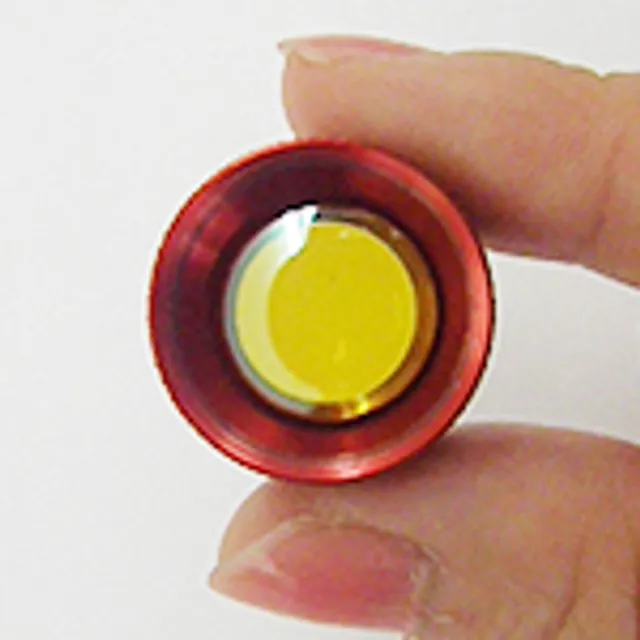 焦点合わせレンズ側面図