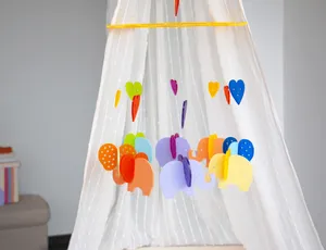 Kleurrijke mobiel Een droom in pastel