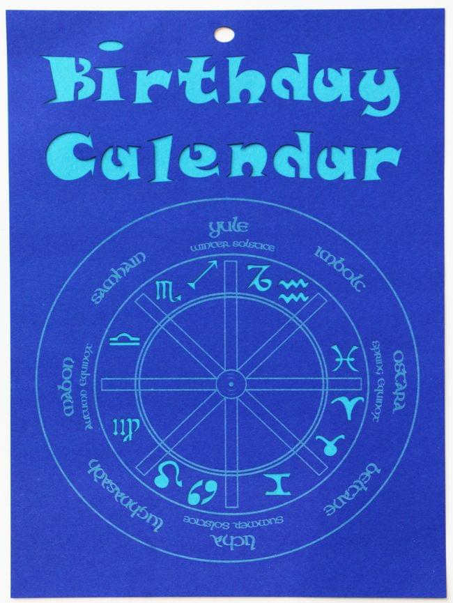 Calendario personalizado con l ser