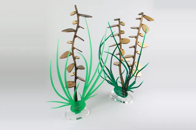 Inspiración para corte láser de ramo del Día de la Madre