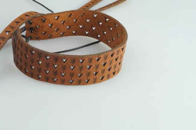 graviertes Lederarmband