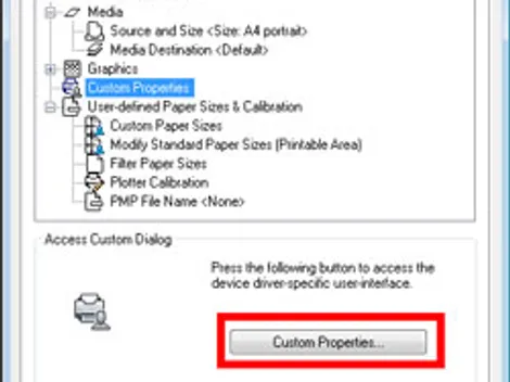 Konfiguration af autocad-plotter