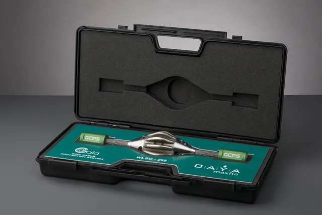 GCPS Gaia cable protection system WLSO-295 tool in custom foam case