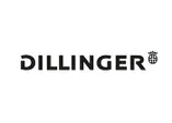 Dillinger 徽标采用大胆的现代排版和皇冠徽标