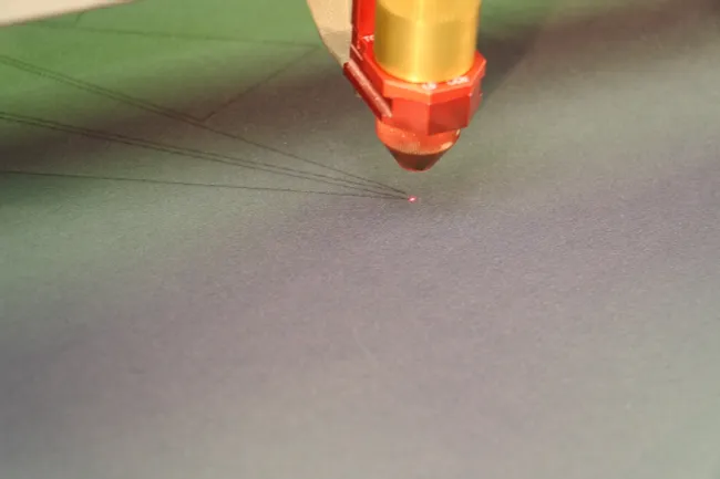 Gravure laser sur textile softshell 