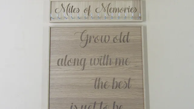 Laser-engraved wooden signs created with Trotec Speedy series CO₂ laser cutter