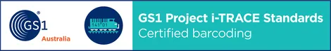 GS1 Australia certified barcoding under Project i-TRACE Standards for supply chain traceability